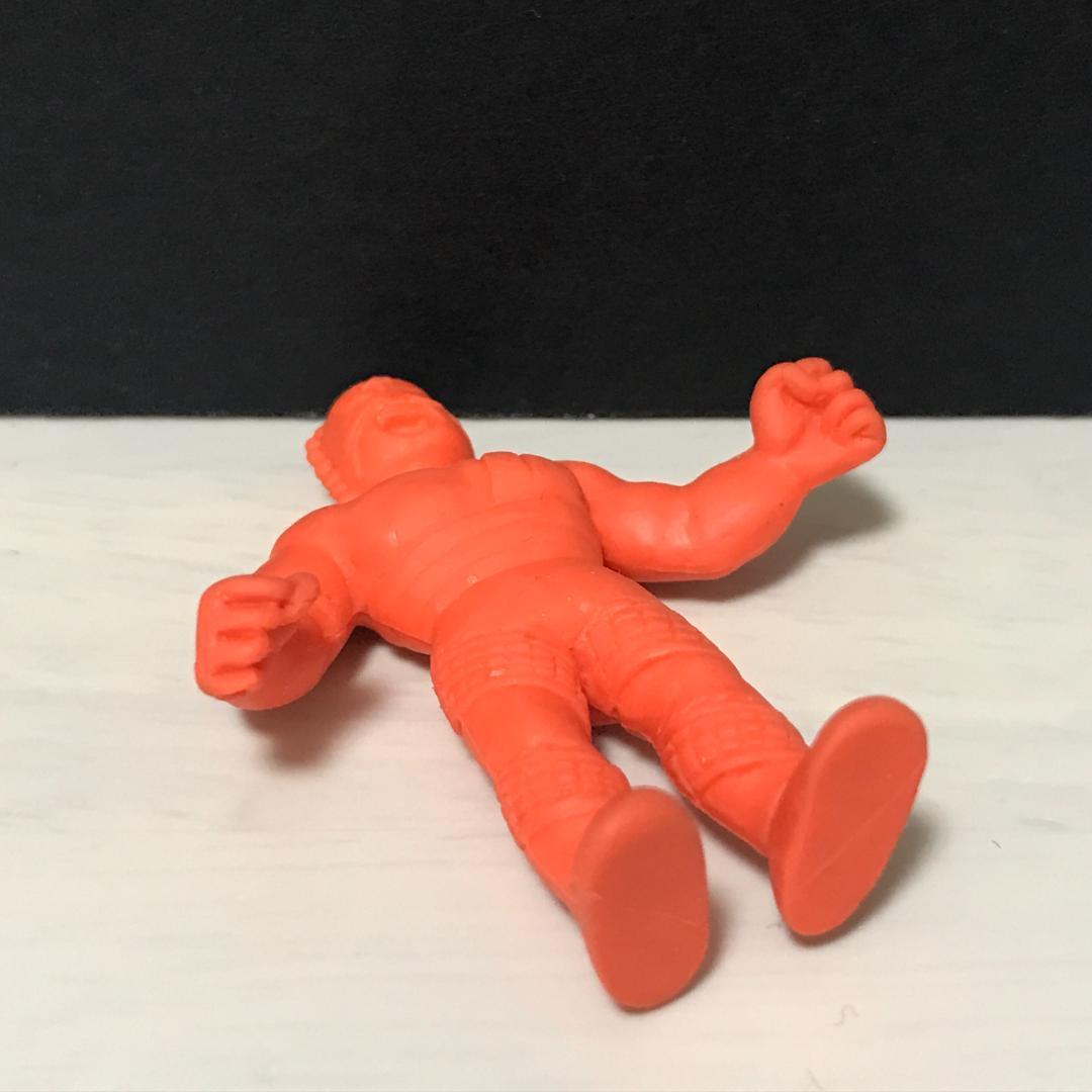 キン消し パート27 ラーメンマン(E) 橙色 当時物 キン肉マン消しゴム