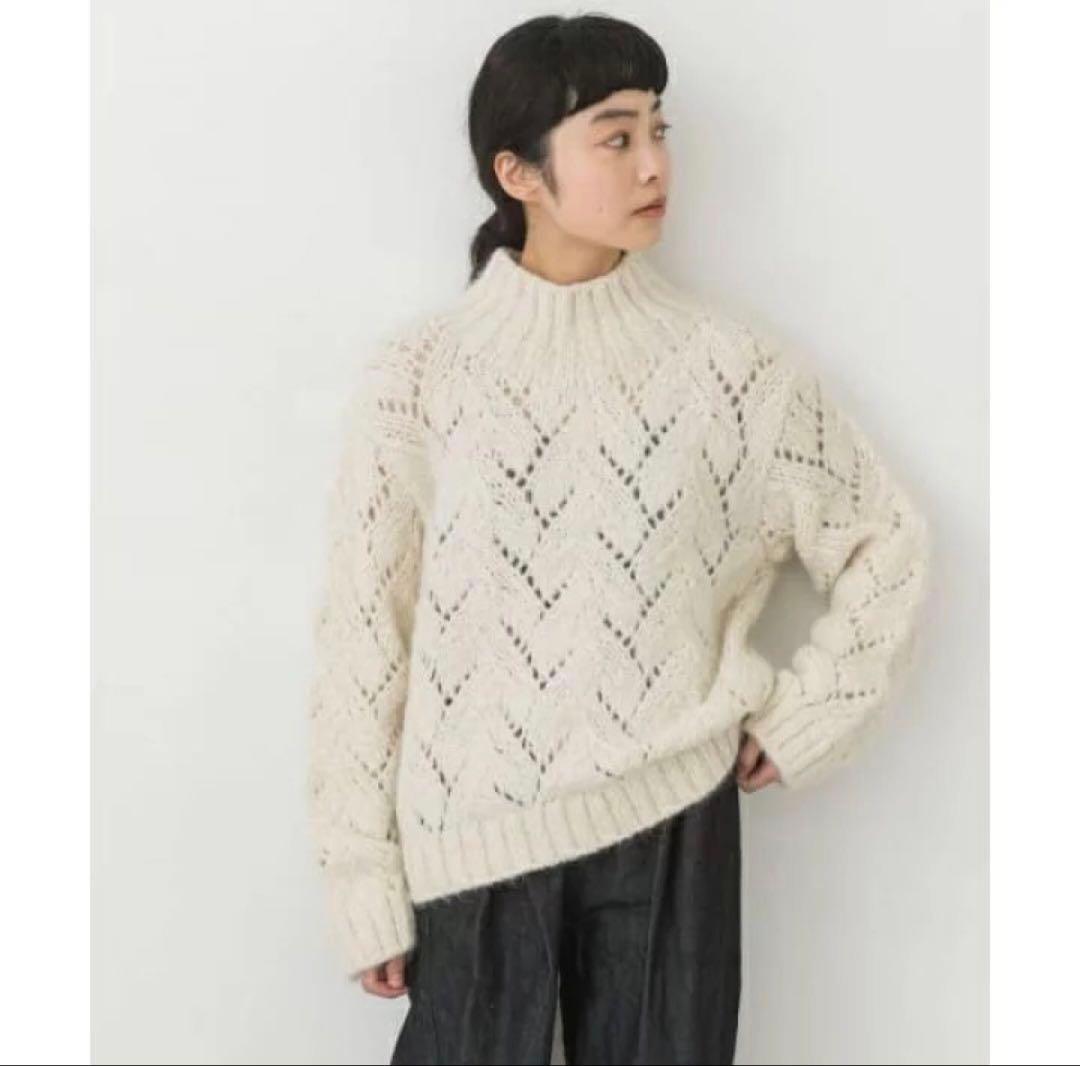 かぐれ　スリアルパカプルオーバー　ニット