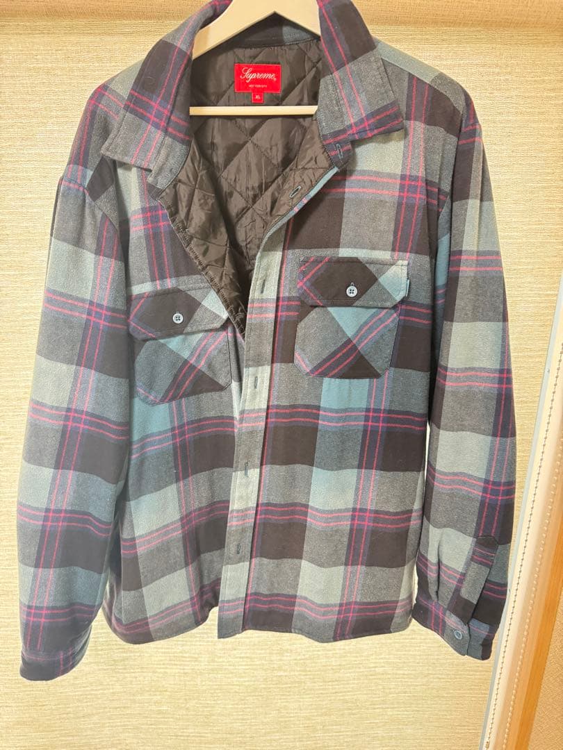 Supreme チェック柄 長袖シャツ XL ken kun