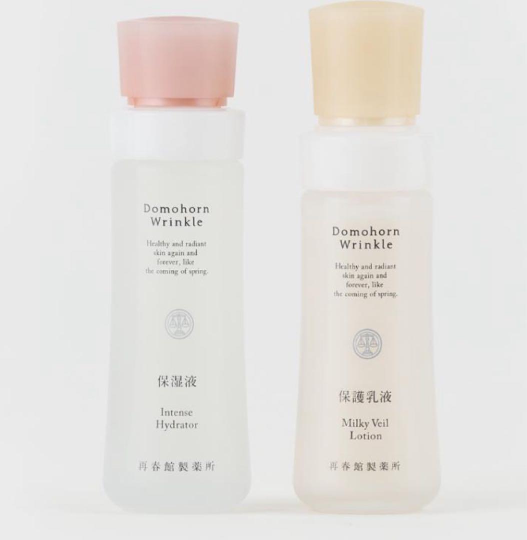 ドモホルンリンクル保湿液と乳液