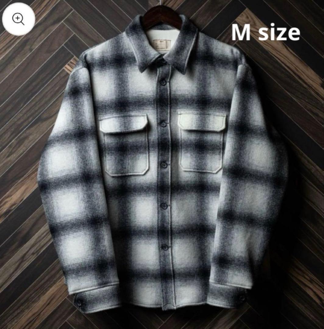 PABLO VINCI Wool ombre shirt 週末のみ出品