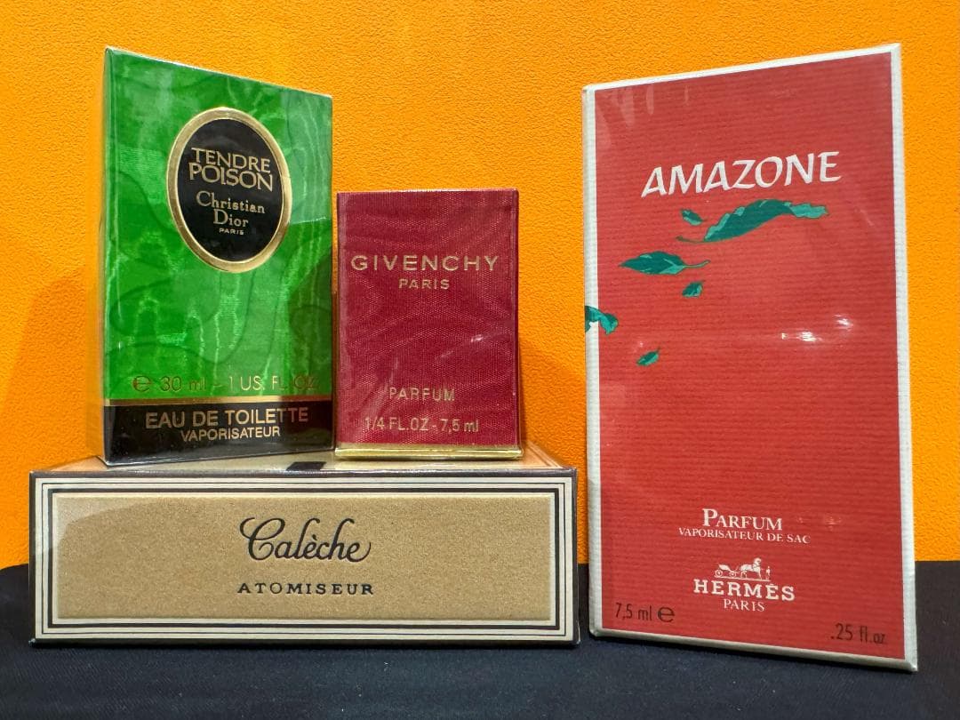 【未使用品】エルメス ディオール ジバンシー 香水　アトマイザー HERMES - エルメス アトマイザーレフィラブル香水ボトルの通販 by 質