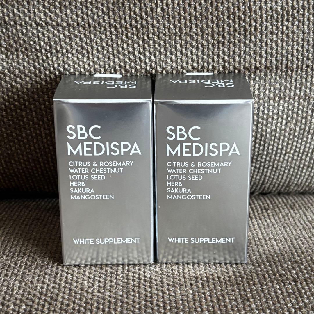 【新品未開封】SBC MEDISPA WHITE SUPPLEMENT ２箱