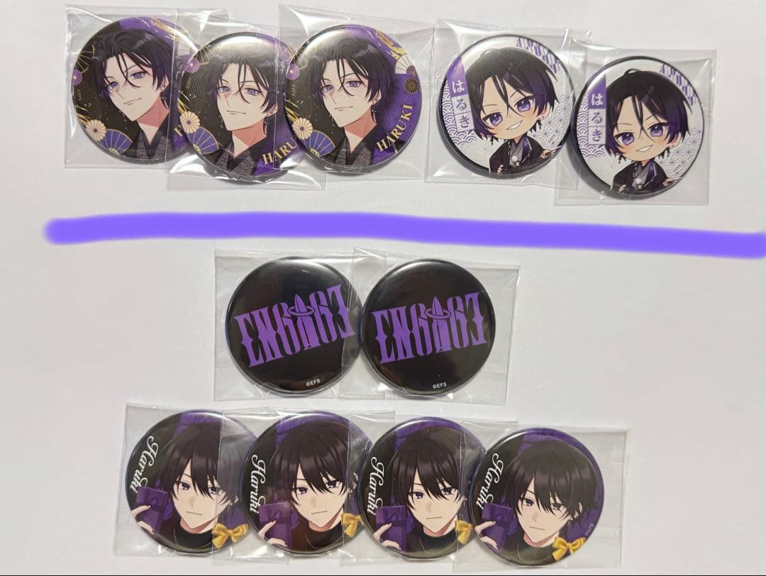 Element Sicks (エレメントシックス) 春希 缶バッジセット