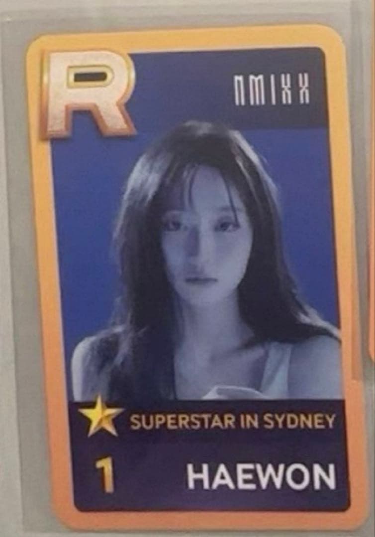 NMIXX ヘウォン SUPERSTAR SSJYP シドニー 限定 トレカ