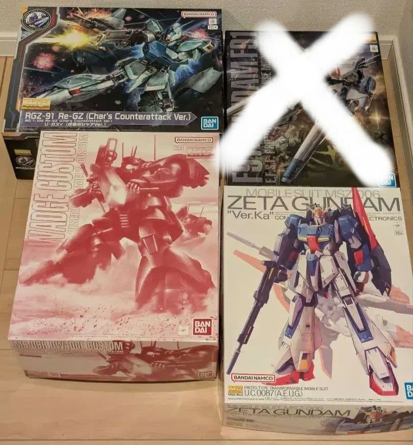 ガンプラ MG まとめ売り リ・ガズィ Zガンダム ドワッジ改 F91