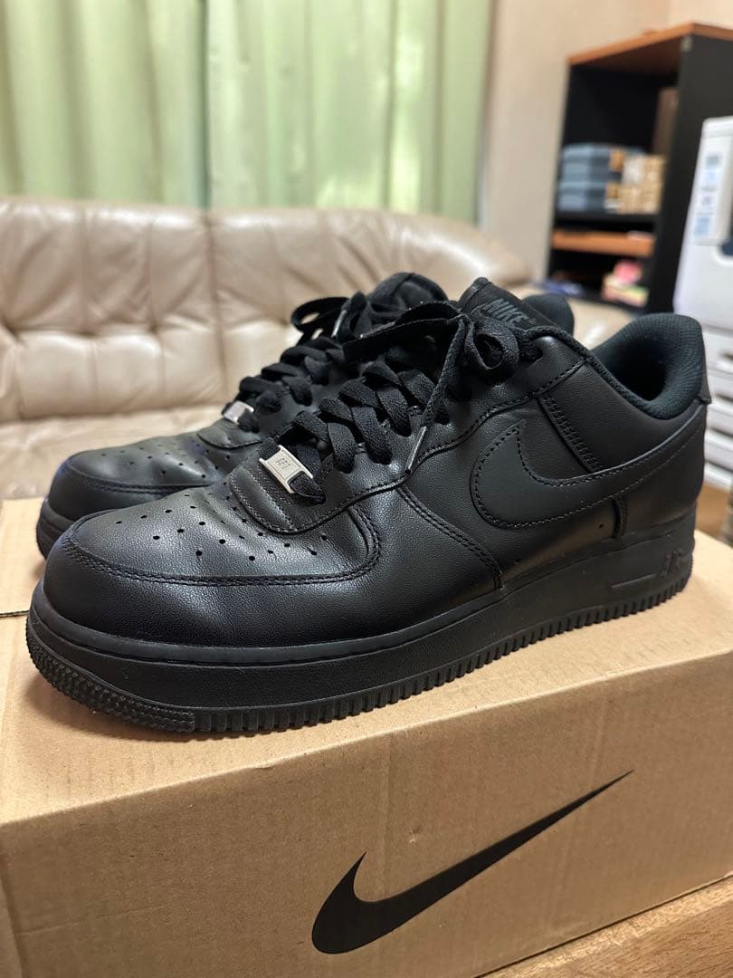 Nike Air Force 1 '07 イージーオン　ブラック　28cm