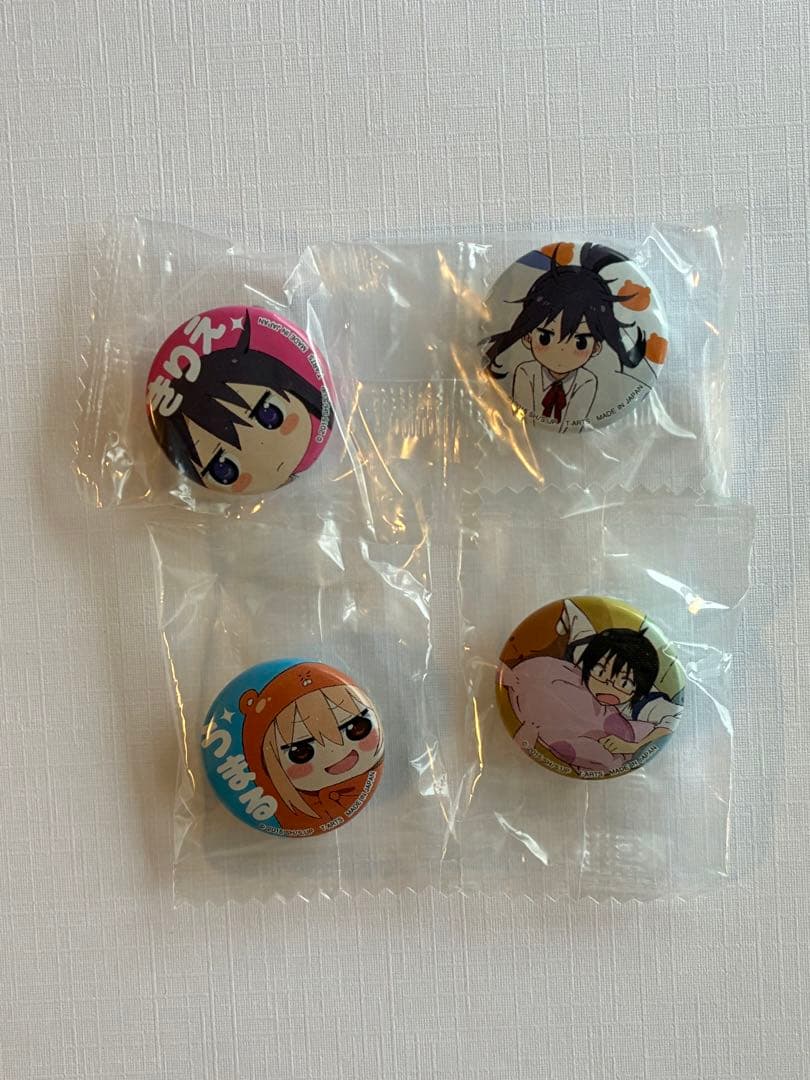 干物妹！うまるちゃん 缶バッジ 4個セット レア - メルカリ