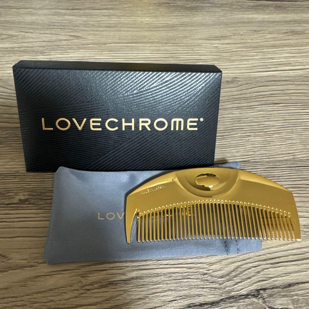 ヘアブラシ・コーム LOVECHROME K24GP TSUKI GOLD