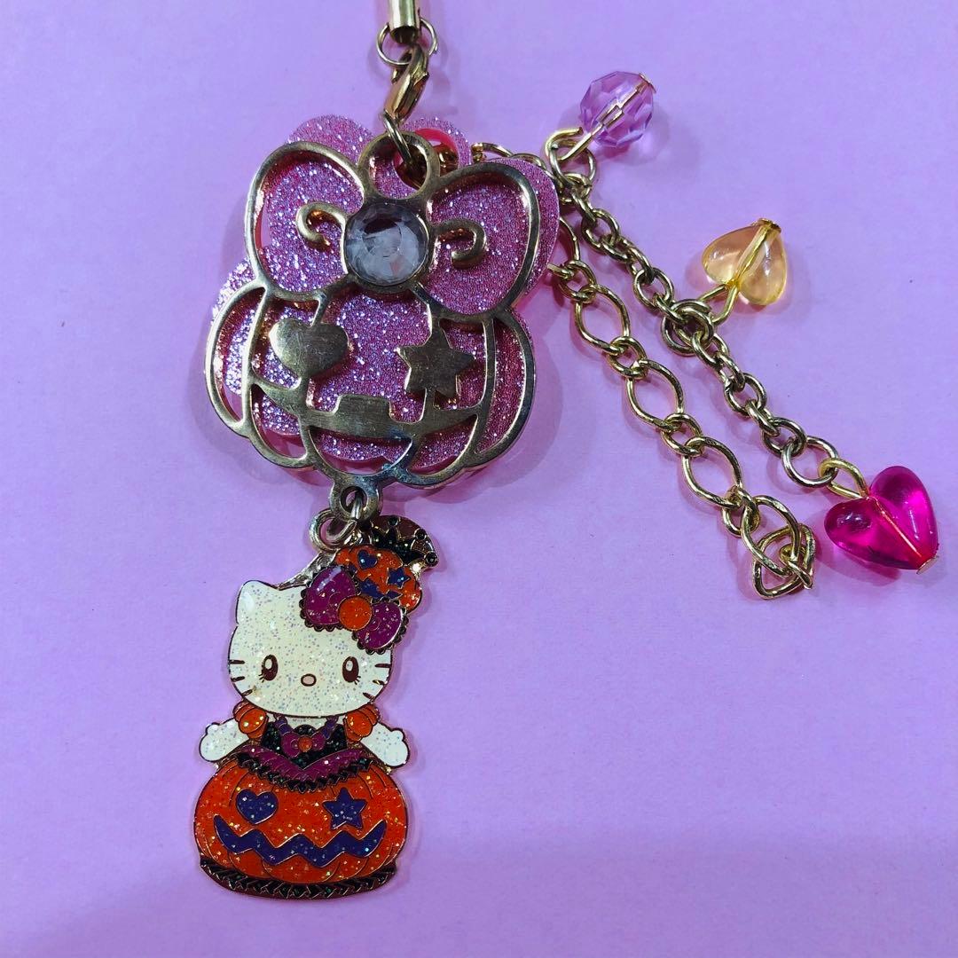 レア☆2012年製 ハローキティ USJ ユニバ ハロウィン限定 ストラップ