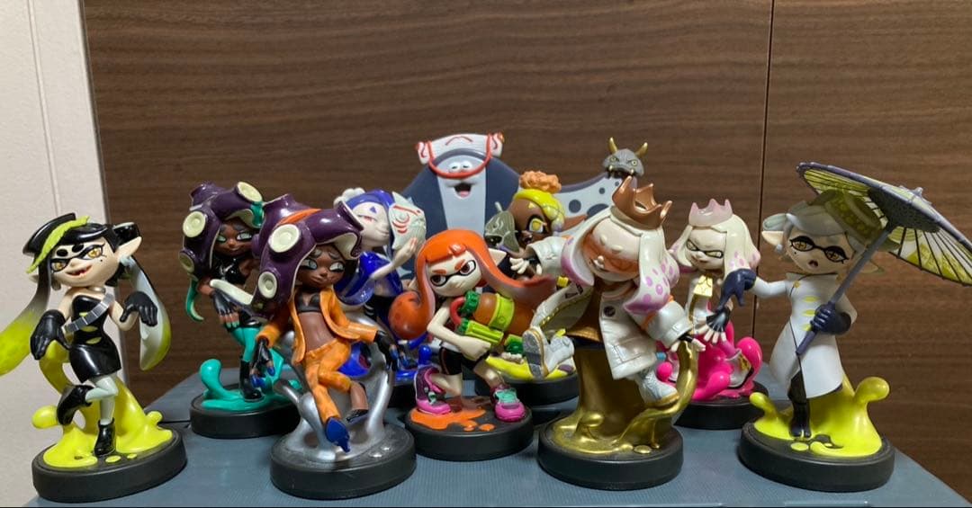 【クロノさま専用‼️】スプラトゥーン amiibo 10体セット スプラトゥーン3」のamiibo「シオカラーズセット」「テンタクルズ