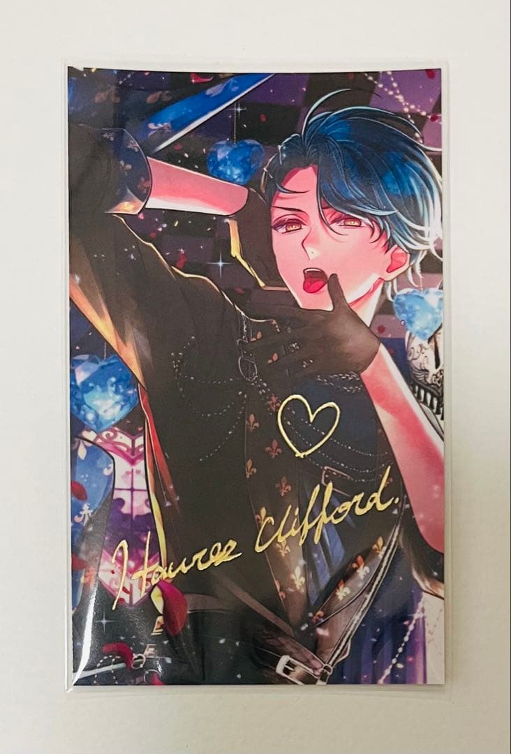 【箔押し】悪魔執事と黒い猫　あくねこ　ハウレス　バレンタイン　トレカ風カード