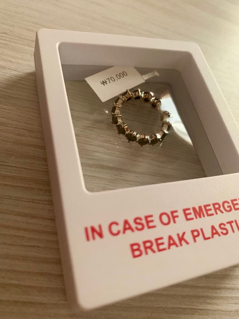 WOOING リング 指輪 ジョングク 釜山コン jungkook - メルカリ