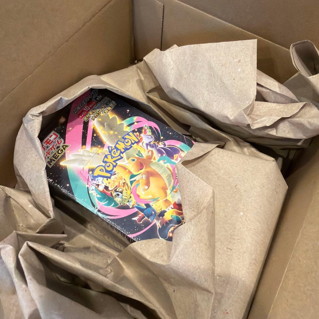 シュリンク付　ポケモンカードゲーム MEGA ドリームEX 10パック入り