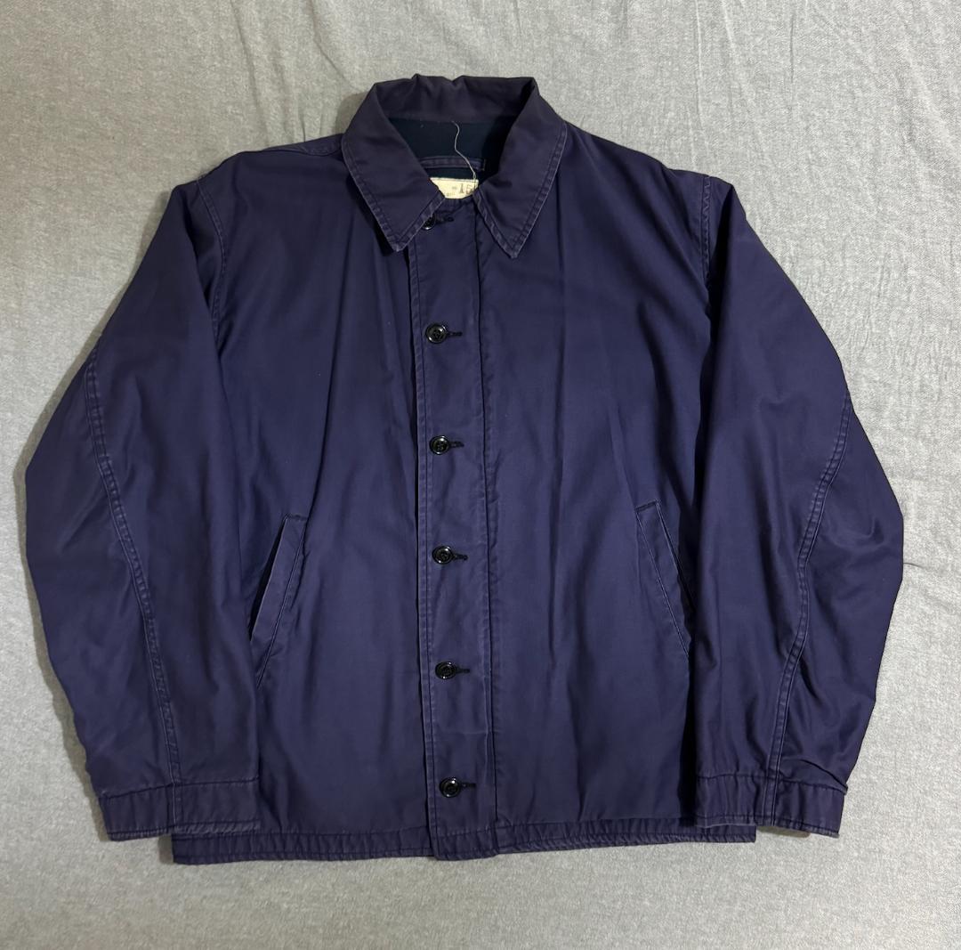ジャケット・アウター 1960s US NAVY Utility Jacket / Size 44 U.S. NAVY UTILITY JACKET – The Real McCoy's