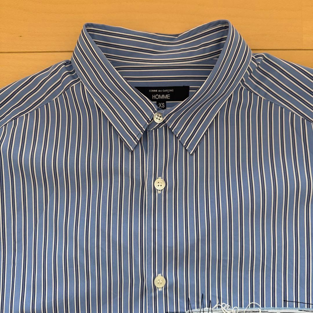 コムデギャルソンオム 綿オックスMIX Ralph Steadman シャツ - メルカリ