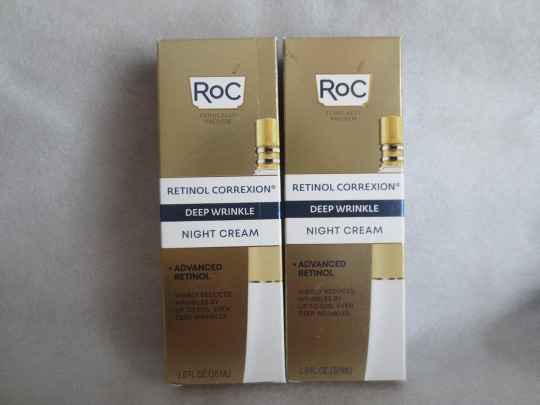 RoC ロック レチノール コレクシオン ２本 ディープリンクルナイトクリーム
