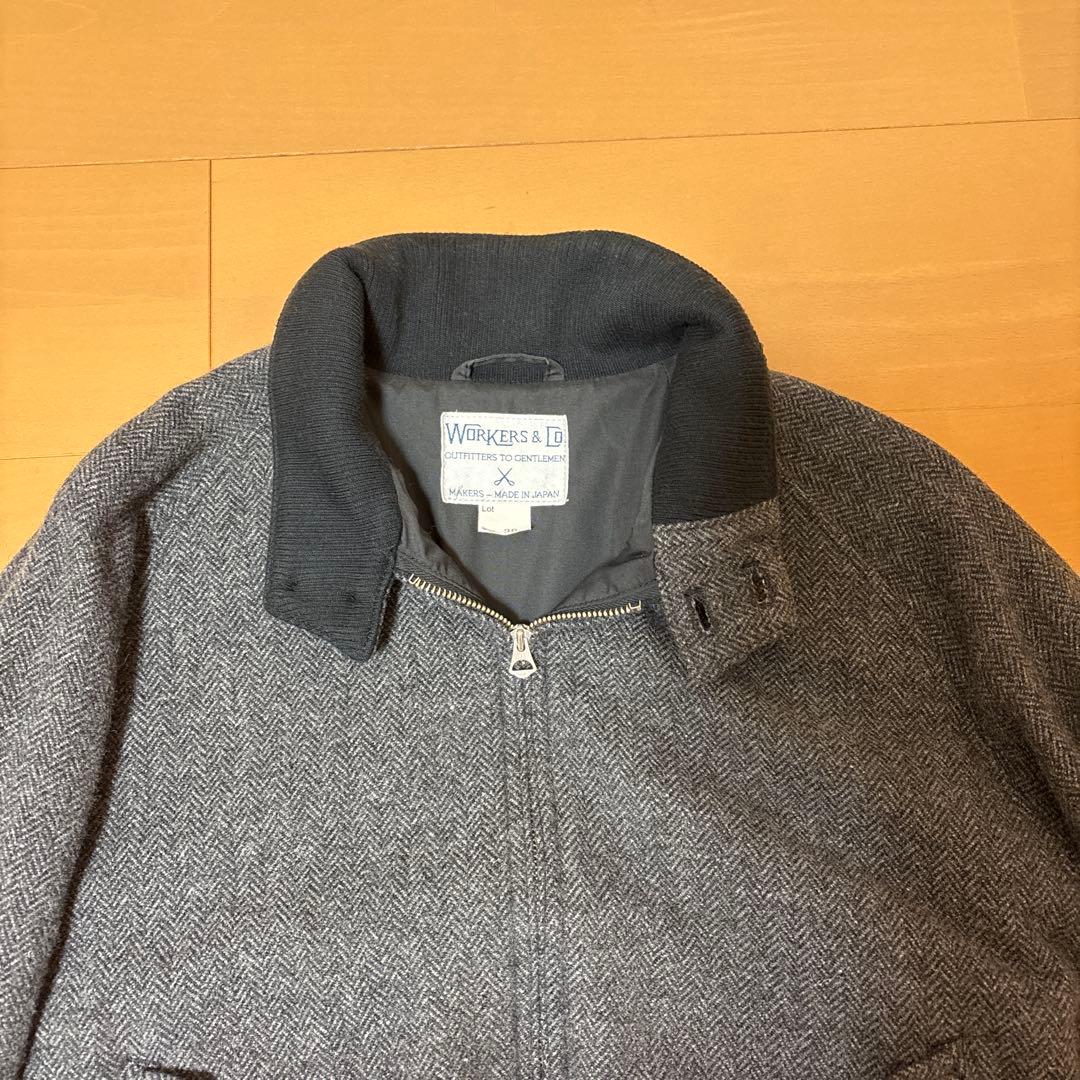 WORKERS Harrington Jacket Grey 38