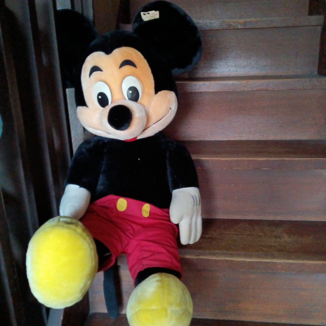 平成レトロ　BIG ミッキーマウス ぬいぐるみ　アメリカディズニー