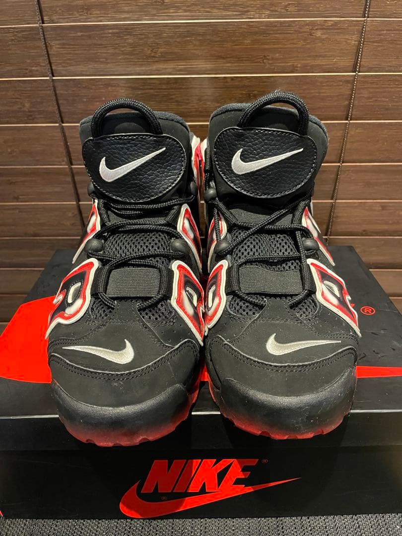 ✨NIKE AIR MORE UPTEMPO レーザークリムゾン 26.5cm✨