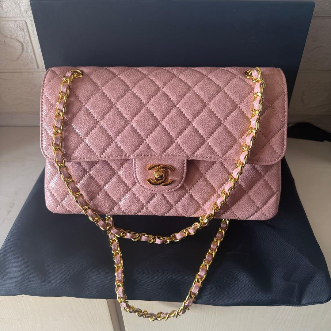 ピンク キルティング ショルダーバッグ ラスト1点 チェーンショルダーバッグ ピンク キルティング 春 ミニ