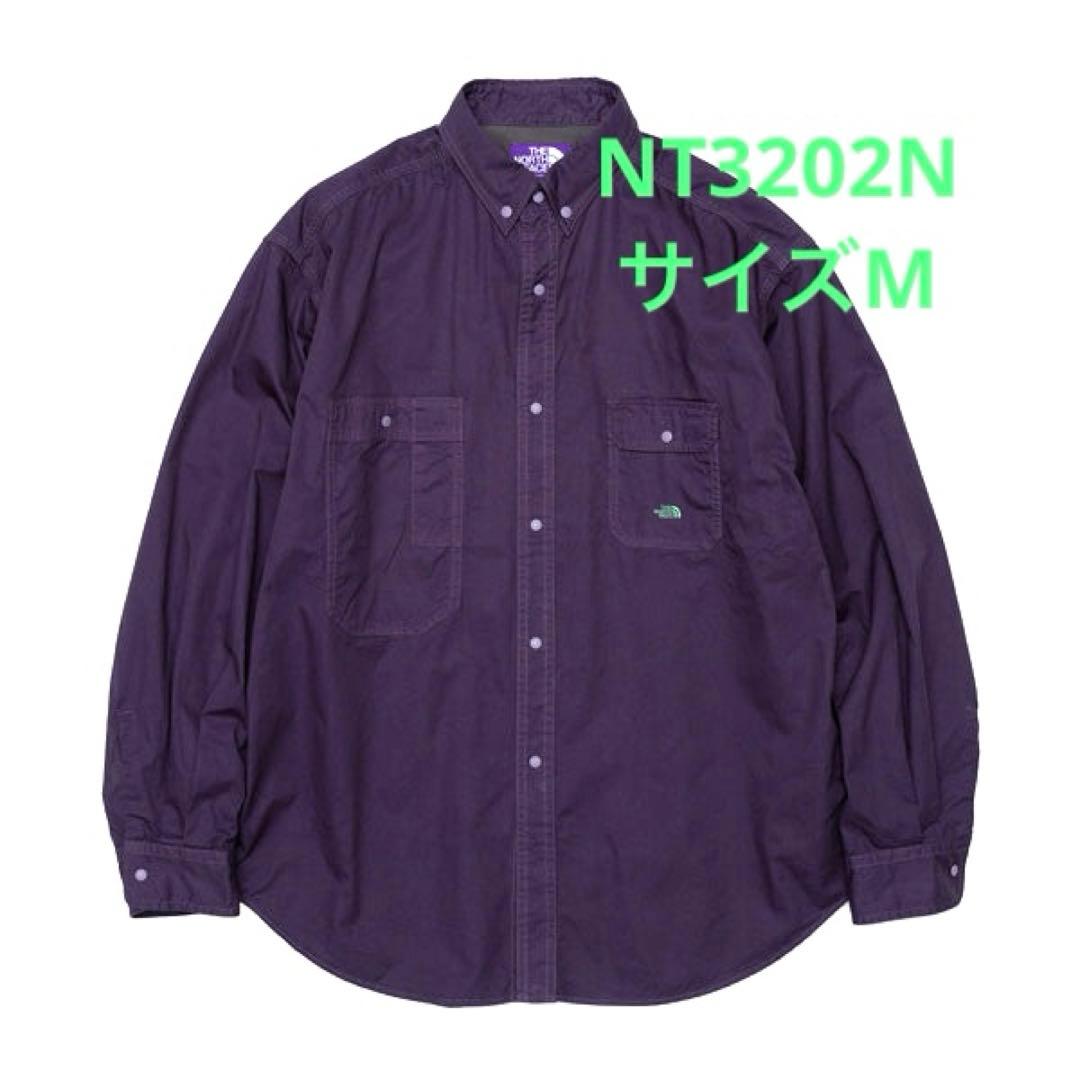 ノースフェイスパープルレーベル　ワークシャツ　M