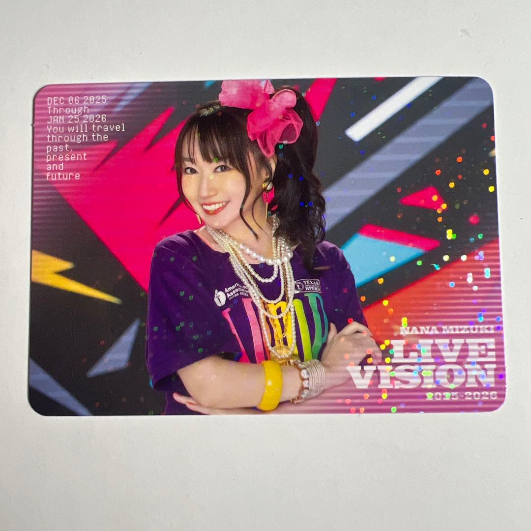 水樹奈々 LIVE VISION NANACA ナナカ レアカード - メルカリ