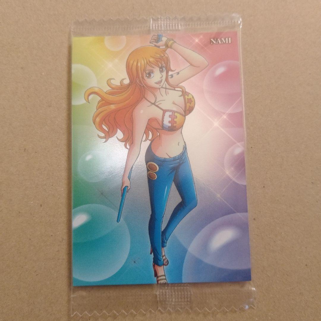 未開封】ワンピースウエハースカードナミ - メルカリ