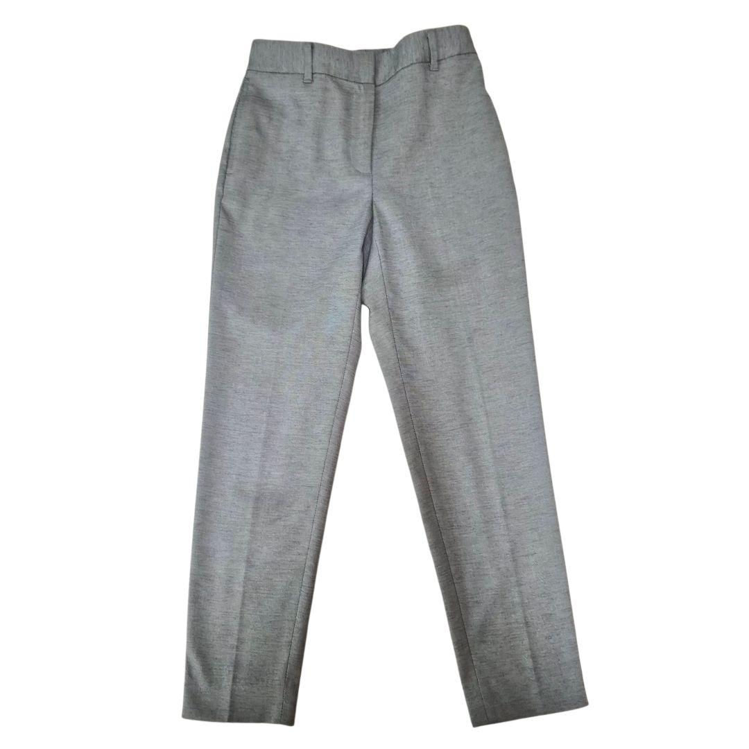 PLST リネンブレンド ノーカラー パンツスーツ セットアップ プラステ