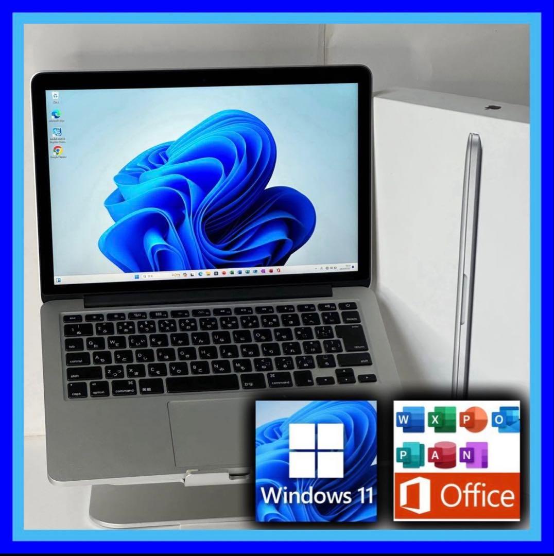 【美品】新品バッテリー交換済☆MacBook Pro 13㌅ Retina