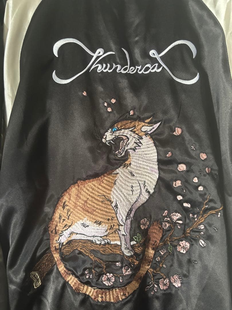値下 Thundercat サンダーキャット スカジャン ジャケット　バンド
