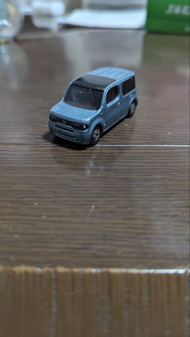 トミカ 日産 キューブ「カラーサンプル」アッシュブルー色 - メルカリ