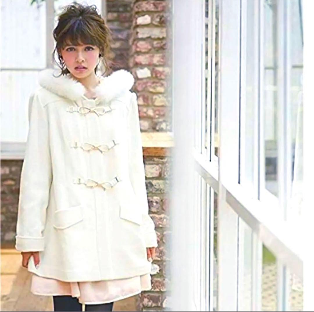 ロディスポット リボンビットダッフルコート - メルカリ