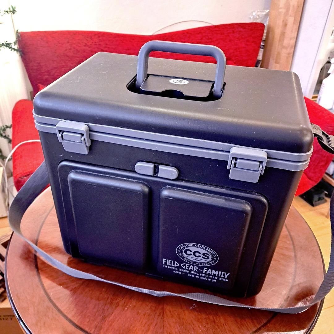 TWINBIRD フィールドギア ファミリー クーラーボックス/ブラック