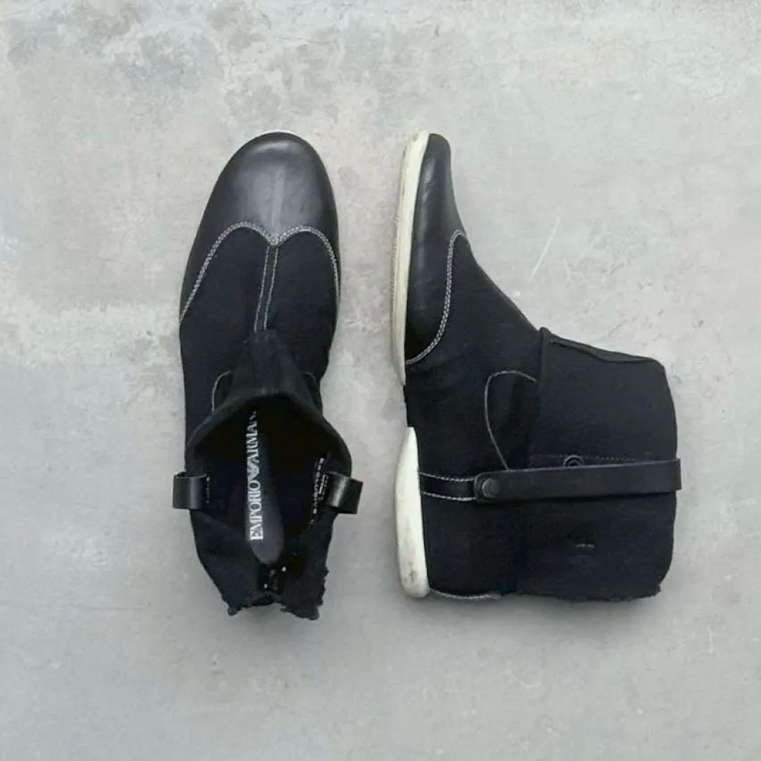 靴 EMPORIO ARMANI High Cut Sneaker