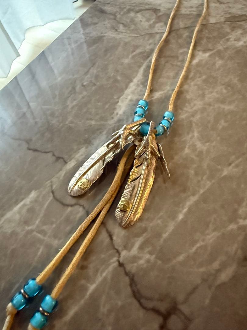 ゴローズ　 銀爪特大フェザーイボメタル　セット ゴローズ OLD イボメタル付 銀爪特大フェザー左向き - OneStyle ワン