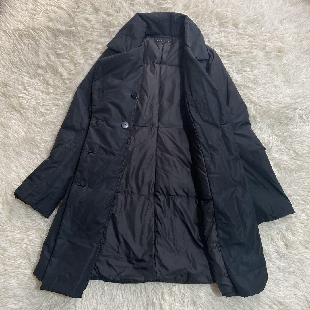 theory セオリー ダウンコート ダブル Aライン 美シルエット - メルカリ