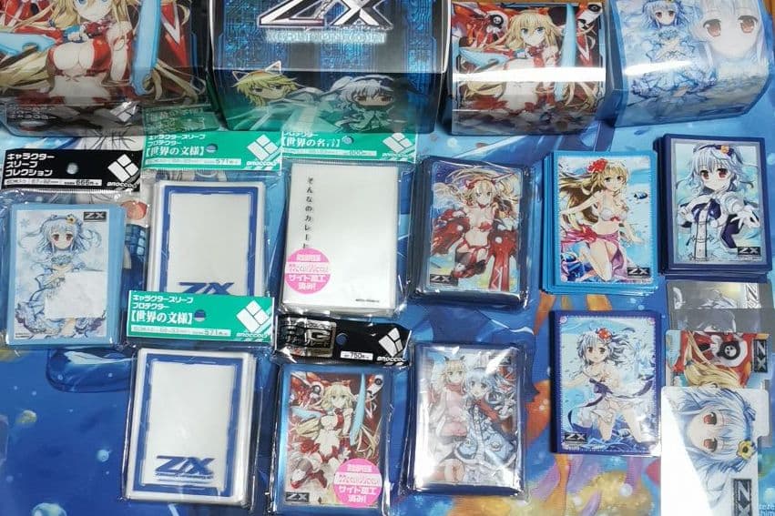 Z/X ゼクス　カードプロテクター　キャラクタースリーブ　デッキケース　リゲル等