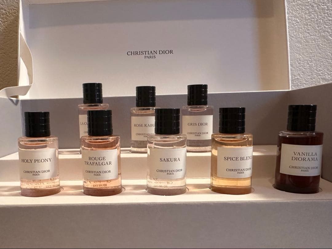メゾンクリスチャンディオール　ミニ香水セット
