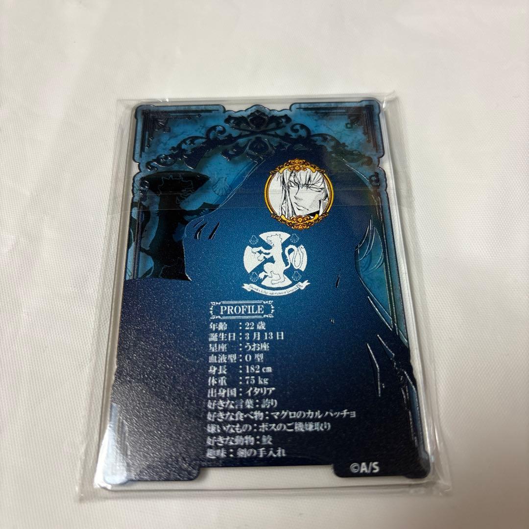 家庭教師ヒットマンREBORN! ステータスカード 原作絵 ステカ