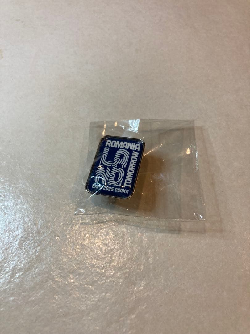 ☆大阪関西万博☆EXPO2025ルーマニアパビリオンスタッフ用ピンバッジ