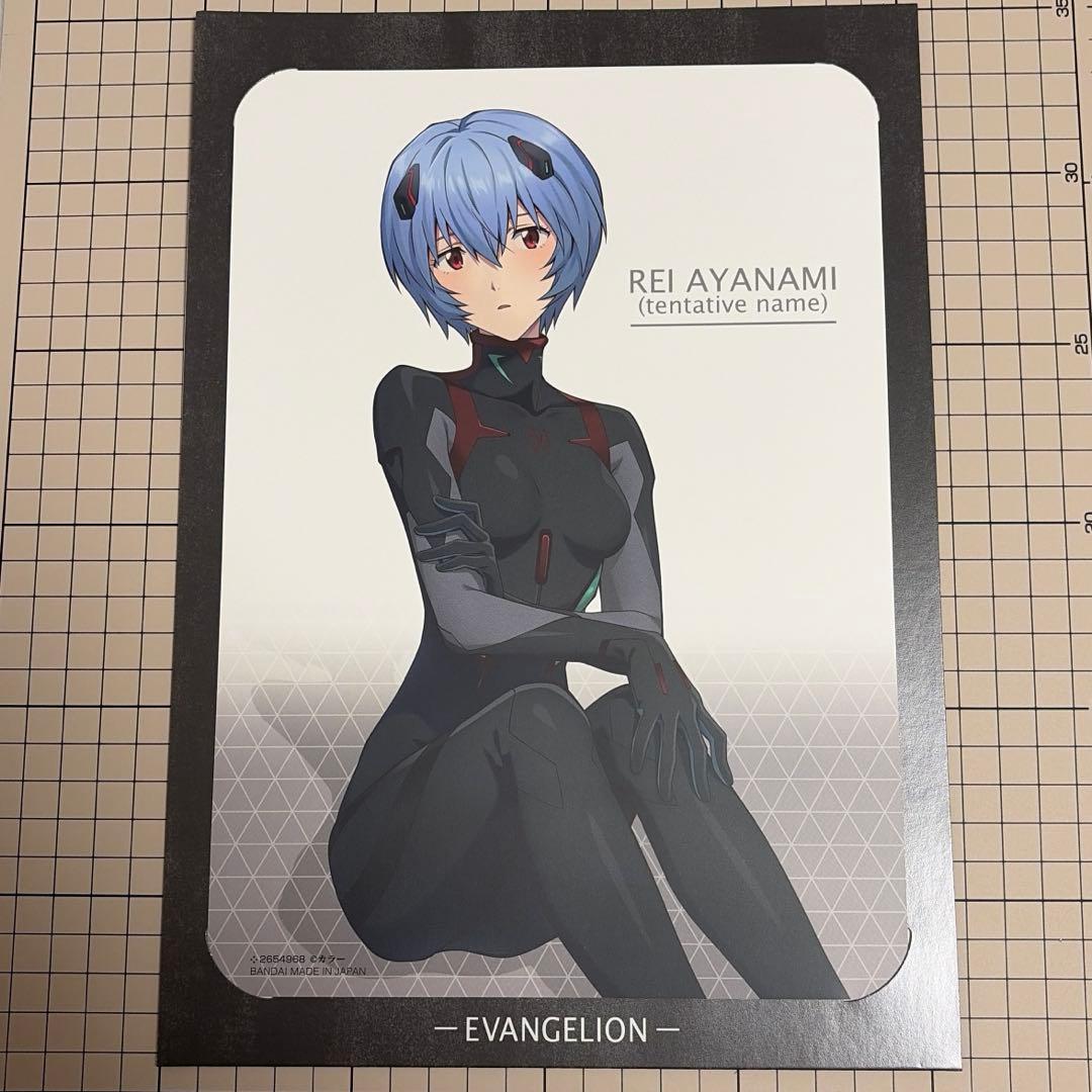 エヴァンゲリオン A4台紙付きイラストポートレート 綾波レイ - メルカリ