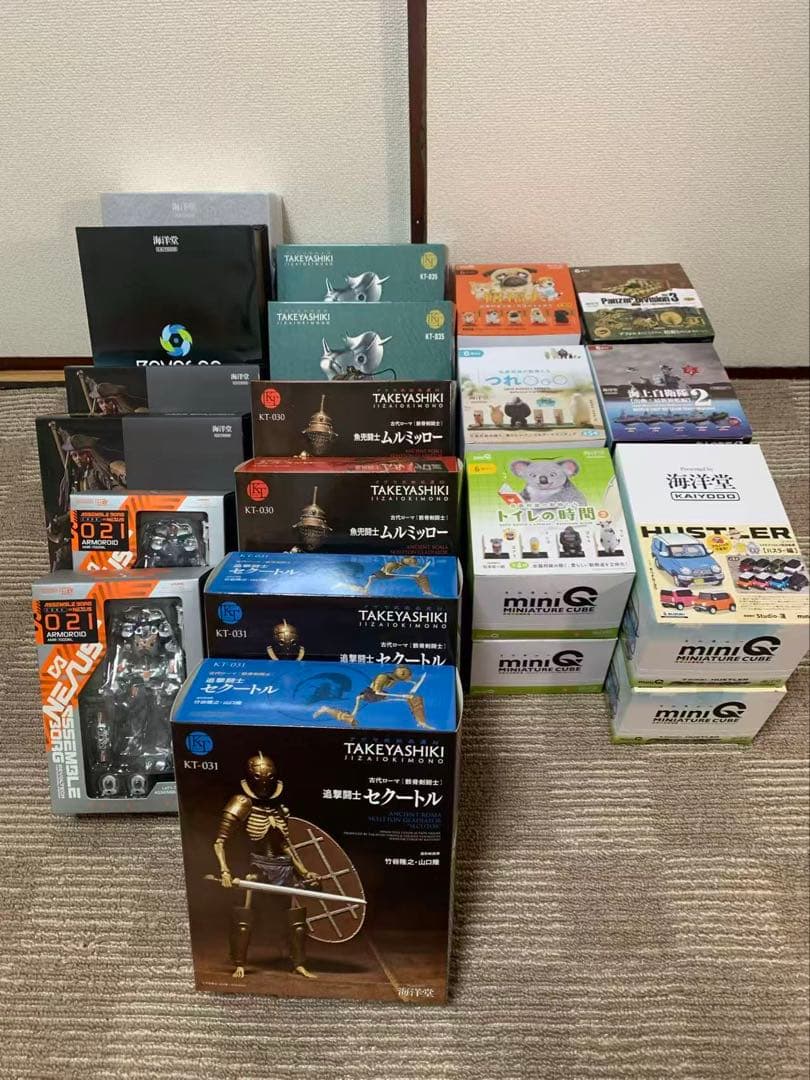 海洋堂 福袋 2024—2026 フィギュア コレクション 海洋堂の福袋[2026]の中身をネタバレします！