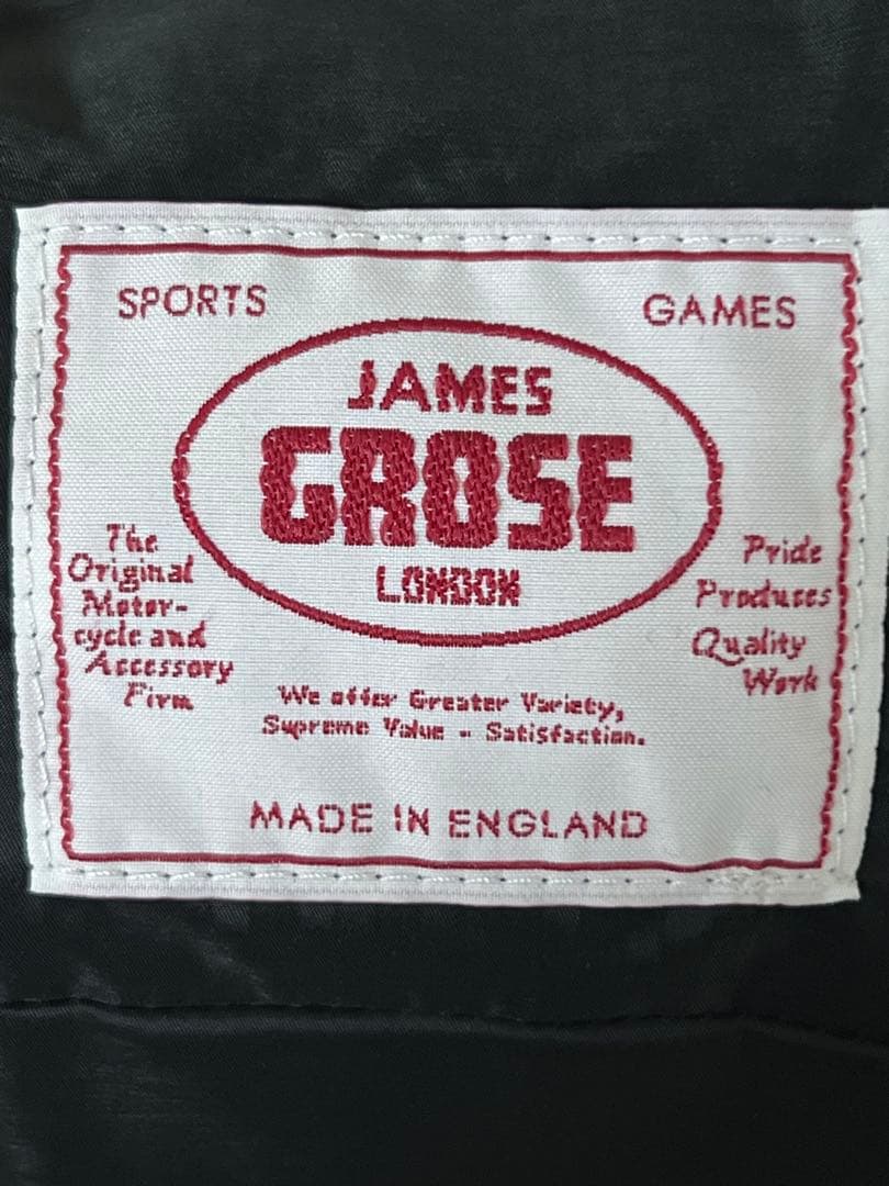 JAMES GROSE CARLTON ライダース 別注 馬革 タグ有 42 - メルカリ