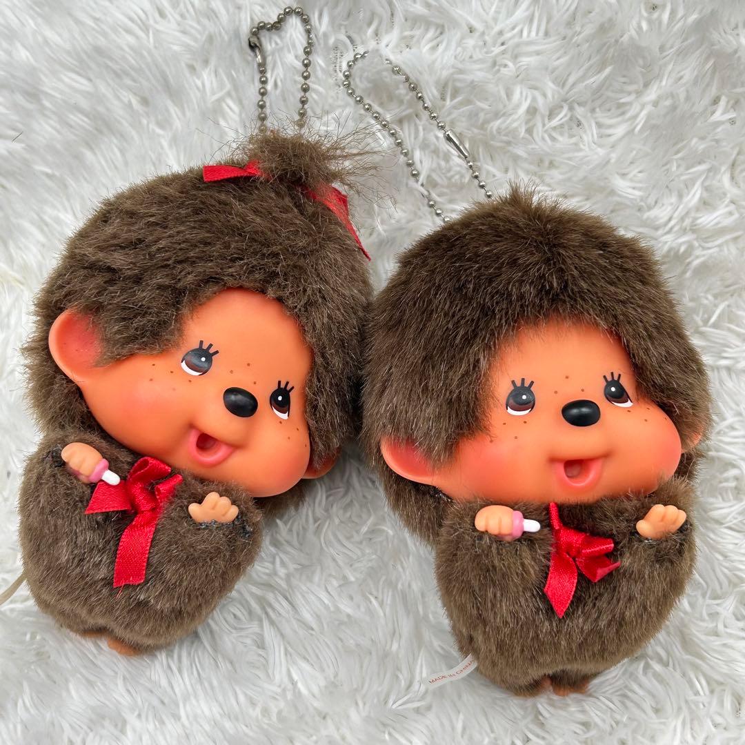 モンチッチ キーホルダー 空飛ぶ 顔デカ ボールチェーン - メルカリ