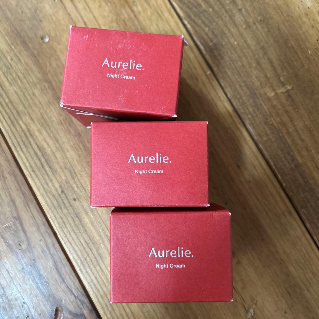 Aurelie オレリーモイストナイトクリーム　新品3個セット