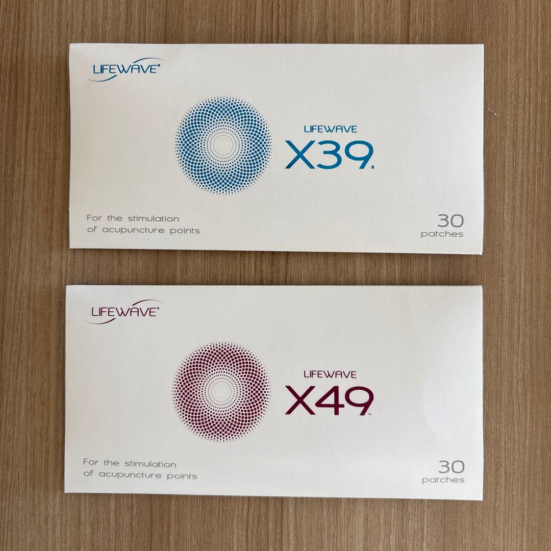 【ライフウェーブ】　X39 & X49 パッチ 30枚入り各1セット