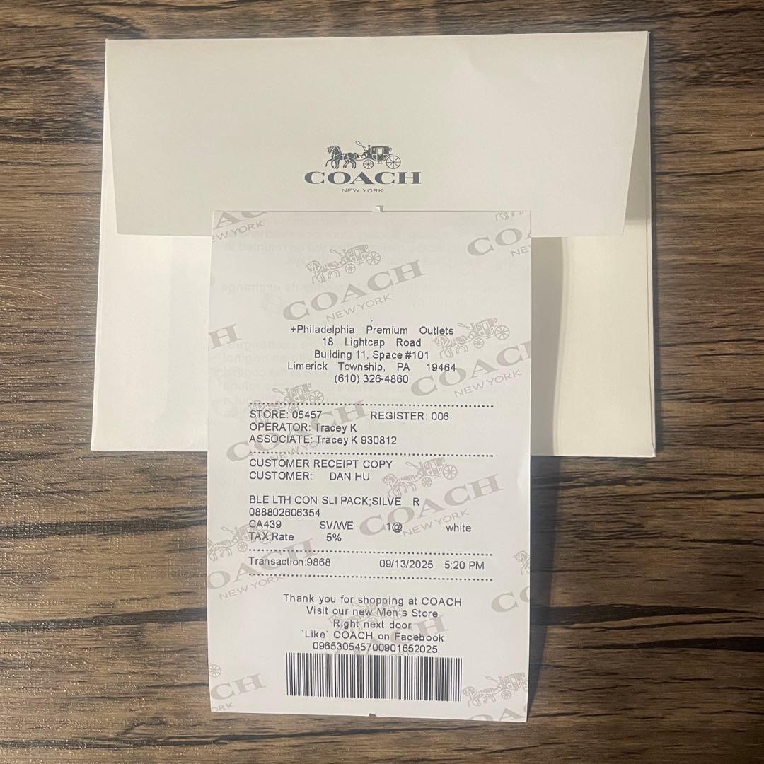 新品未使用 COACHリュックサック バックパック シグネチャー CA439