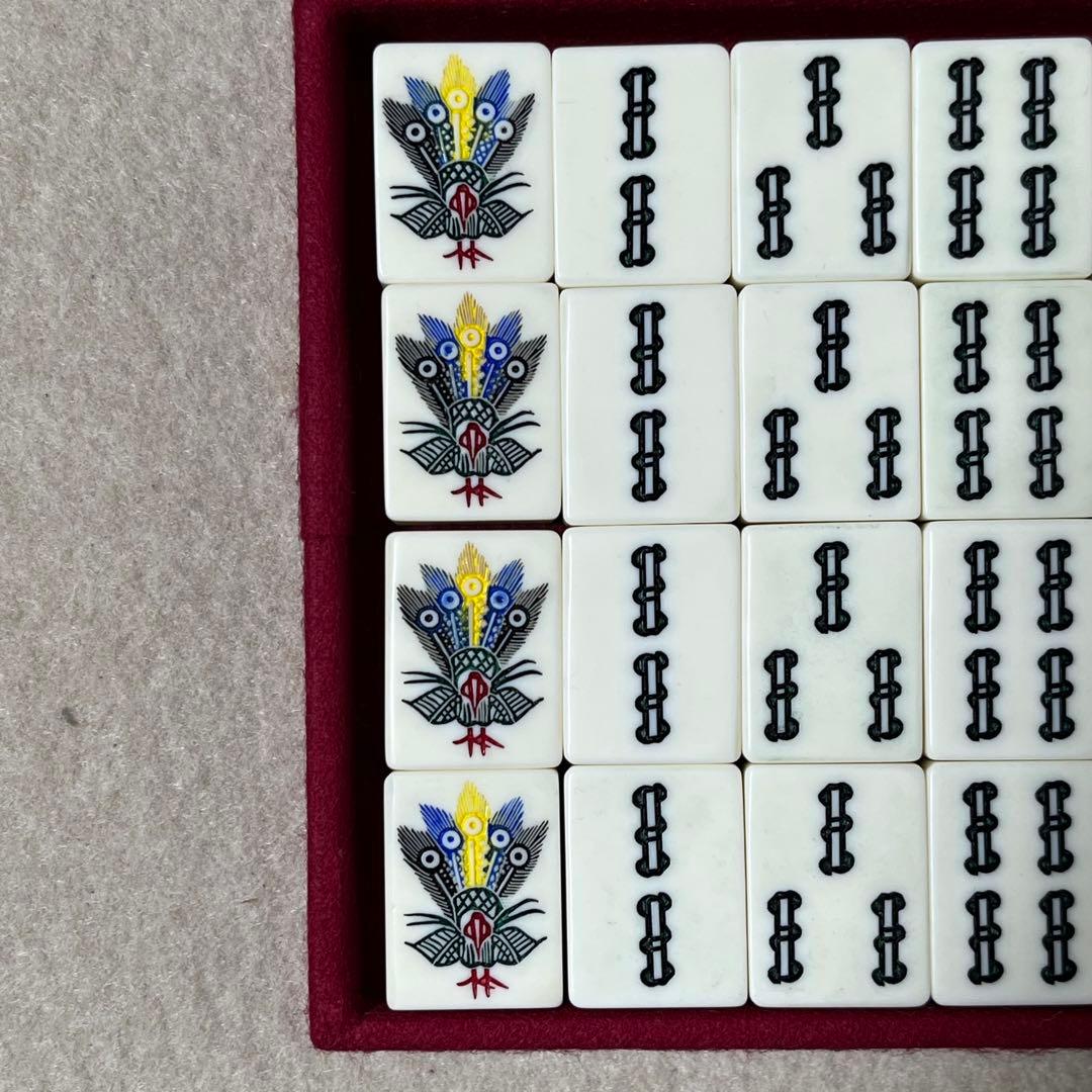 激レア】 市川屋 ジャンボ竹牌 麻雀牌 背竹 関東書体 四君子 - メルカリ