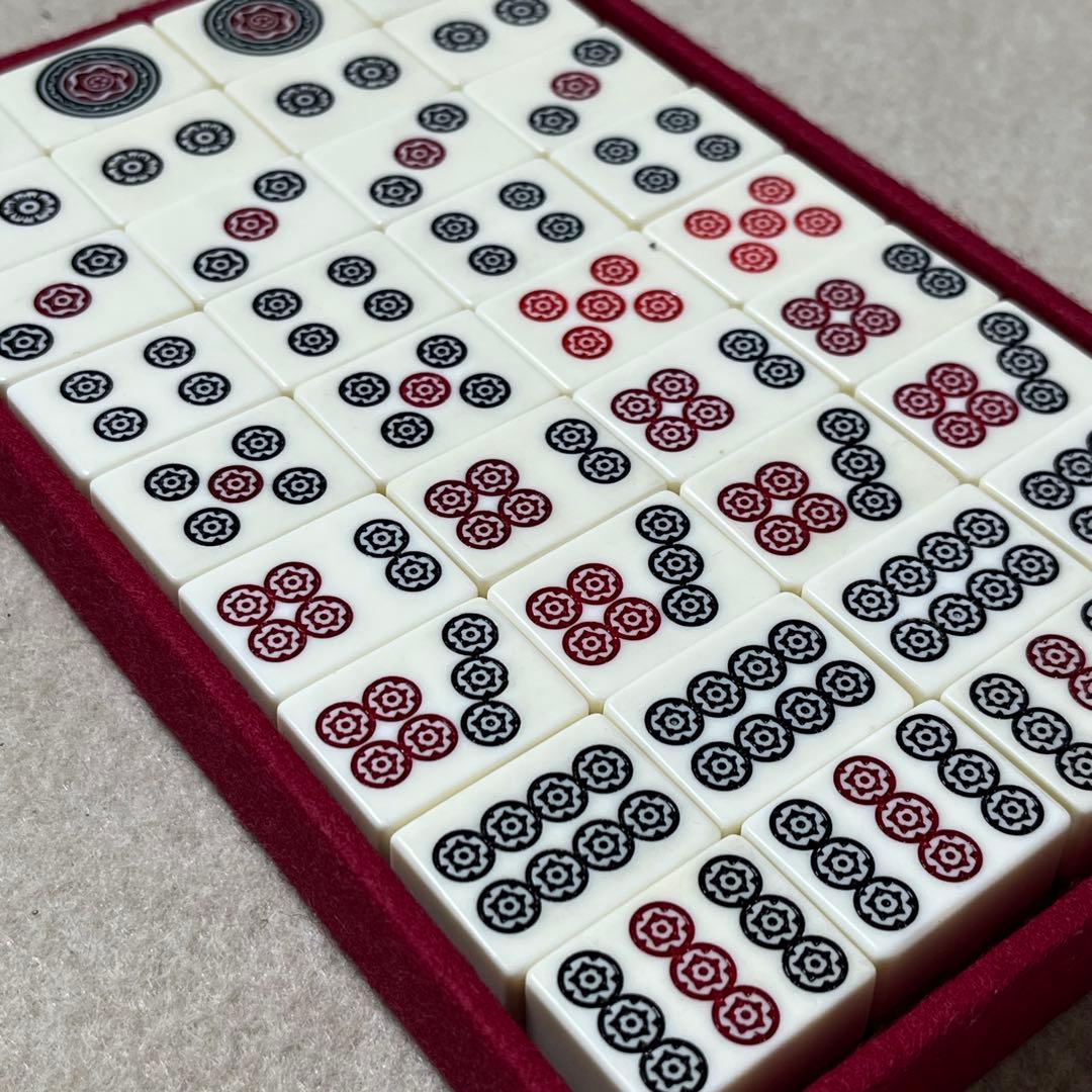 激レア】 市川屋 ジャンボ竹牌 麻雀牌 背竹 関東書体 四君子 - メルカリ